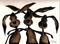 Art: THREE GUYS h1232 by Artist Dawn Barker