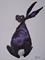 Art: VIOLET HARE h1237 by Artist Dawn Barker