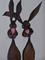 Art: HARES IN LOVE h1247 by Artist Dawn Barker
