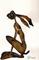 Art: SKINNY HARE h1253 by Artist Dawn Barker