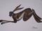 Art: RUNNING HARE h1255 by Artist Dawn Barker