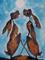 Art: MOONGAZING LOVE h1262 by Artist Dawn Barker