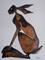 Art: AMBER HARE h1294 by Artist Dawn Barker
