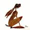 Art: SIENNA HARE h1315 by Artist Dawn Barker