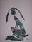 Art: BLUE HARE h1378 by Artist Dawn Barker