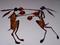 Art: THE BOXERS  h1381 by Artist Dawn Barker