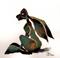 Art: TWO TONE HARE h1391 by Artist Dawn Barker