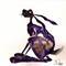 Art: VIOLET HARE h1396 by Artist Dawn Barker