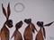 Art: HARE FAMILY h1410 by Artist Dawn Barker