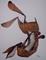 Art: ROLLING HARE by Artist Dawn Barker