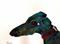 Art: GREYHOUND g136 by Artist Dawn Barker