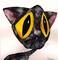 Art: PEBBLES the CAT c179 by Artist Dawn Barker