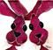 Art: PINK HARES h1450 by Artist Dawn Barker