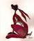 Art: ROSEY HARE h1462 by Artist Dawn Barker