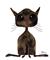 Art: MY LITTLE CAT c181 by Artist Dawn Barker