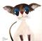 Art: SIAMESE CAT c110 by Artist Dawn Barker