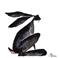 Art: GREY HARE h1474 by Artist Dawn Barker