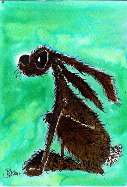 LITTLE HARE h1486 - by Dawn Barker from