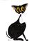 Art: POLLY the CAT c189 by Artist Dawn Barker