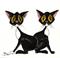 Art: POLLY'S KITTENS by Artist Dawn Barker