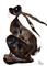 Art: BROWN HARE h1525 by Artist Dawn Barker