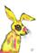 Art: BRIGHT HARE h3202 by Artist Dawn Barker