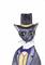 Art: CAT c120 by Artist Dawn Barker