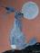 Art: GREY HARE h917 by Artist Dawn Barker