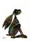 Art: A HARE OF MANY COLOURS h1497 by Artist Dawn Barker
