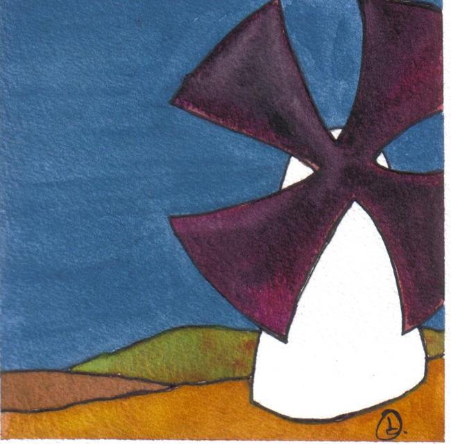 Art: WINDMILL by Artist Dawn Barker