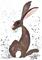 Art: BROWN HARE h2452 by Artist Dawn Barker