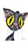 Art: PEBBLES the CAT c232 by Artist Dawn Barker
