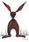 Art: HARE h2545 by Artist Dawn Barker