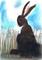 Art: HARE IN GRASS h2584 by Artist Dawn Barker