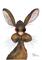 Art: CHEEKY HARE h3001 by Artist Dawn Barker