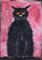 Art: STARE CAT c835 by Artist Dawn Barker