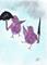 Art: BIRDS 'IN FLIGHT' b202 by Artist Dawn Barker