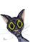 Art: PEBBLES THE CAT c223 by Artist Dawn Barker
