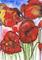 Art: FLOWERS f109 by Artist Dawn Barker