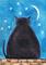 Art: FAT CAT ON WALL c832 by Artist Dawn Barker