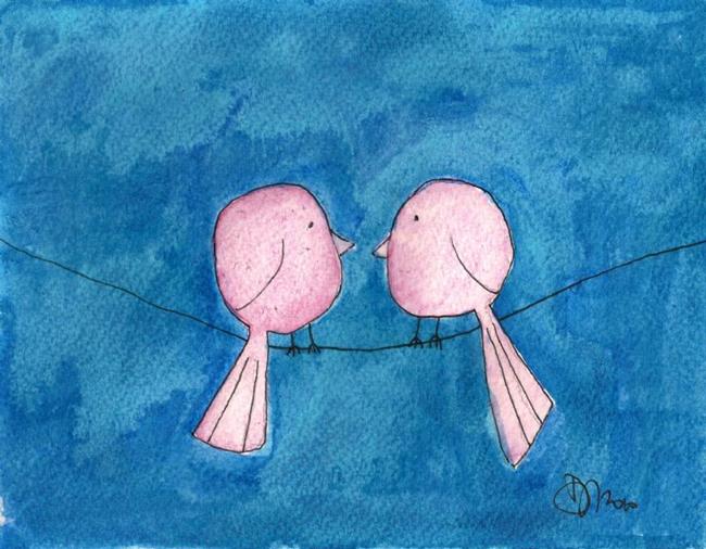 Art: LOVEY DOVEY d109 by Artist Dawn Barker