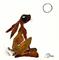 Art: MOONGAZING HARE h1330 by Artist Dawn Barker