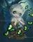 Art: Absinthe Butterflies ORIGINAL by Artist Jasmine Ann Becket-Griffith