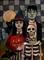Art: Halloween Family Portrait by Artist Catherine Darling Hostetter