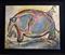 Art: Elephant and Bird with Reading Glasses by Artist Chris Jeanguenat