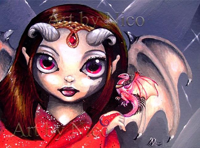 Art: Chloh Ella Drakonette by Artist Nico Niemi