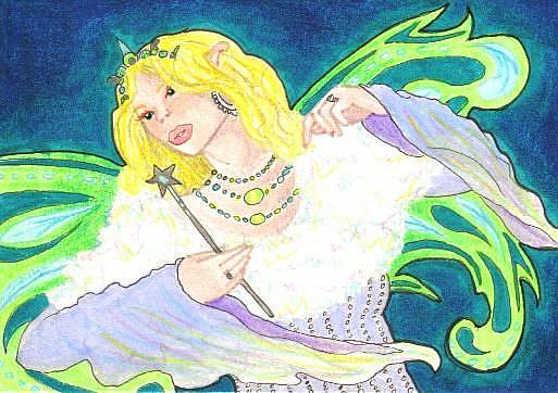 Art: Magic Wand by Artist Emily J White