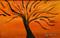 Art: TREE at SUNSET by Artist LUIZA VIZOLI