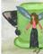 Art: Coffee Cup Fairy #5 by Artist Sandi Gayle Stefkovich