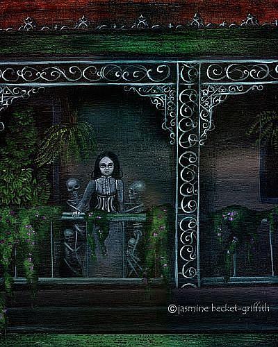 Art: New Orleans Ghosts by Artist Jasmine Ann Becket-Griffith